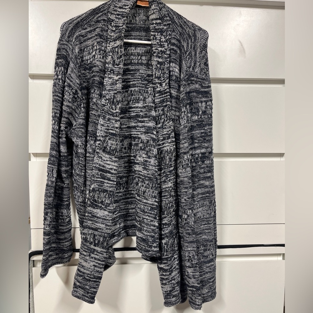 Northcrest Black and White Sweater